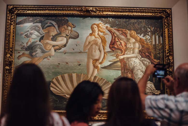 Osservando "La Nascita di Venere" di Botticelli