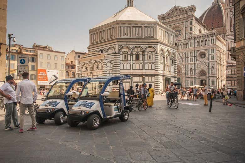 Tour di Firenze in auto elettrica
