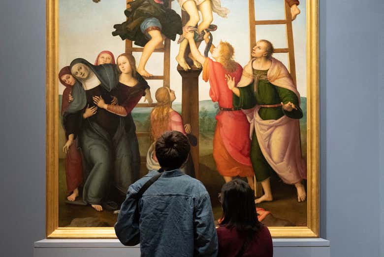 Ammirando "La deposizione di Cristo dalla croce"