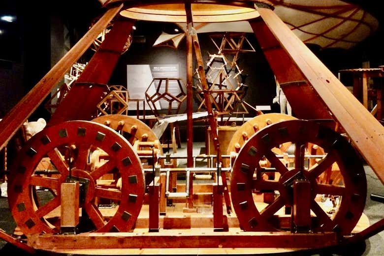 Uno dei pezzi del museo