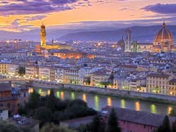 Firenze all'alba