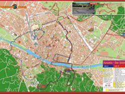 Itinerario dell'autobus turistico Firenze