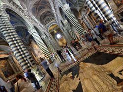 Siena, interno del Duomo