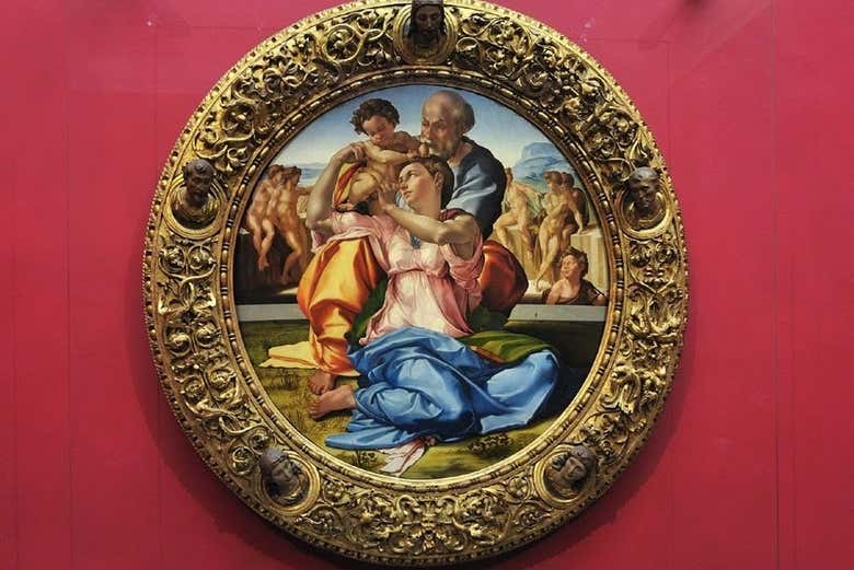 "Tondo Doni" di Michelangelo
