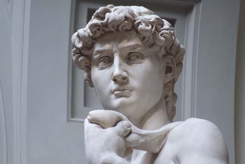 Il David di Michelangelo nell'Academia